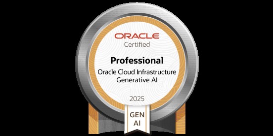 Oracle Cloud Infrastructure 2025 Generative AI Professional
